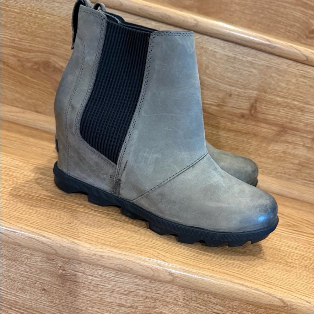 Sorel Women's Gray Ankle Booties 8.5 - Picture 3 of 7